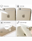 Magtim 2 sztuk/partia jasne 3D z włókna węglowego z powrotem folia ochronna dla iPhone 7 8 PLUS 6 6 S 5S trwałe z powrotem Film 