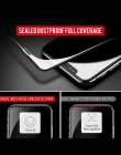 GVU 8D pełna pokrywa szkło hartowane dla iphone X 10 6 7 8 metalowa krawędź folia ochronna na ekran do iphone 6 S 7 8 Plus 5 5S 
