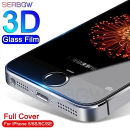 Szkło hartowane na Apple iPhone 5S 5 SE 5C folia na wyświetlacz 9 H Anti-Burst folia ochronna szkło dla iPhone 5S Se 4S przypadk