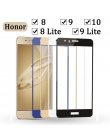 Pełna pokrywa honor 9 lite szkło ochronne honor 9 8 10 na huawei 8 lite 9 folia ochronna na ekran lite szkło hartowane honor świ