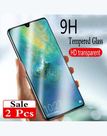 2 sztuk wysokiej jakości szkło hartowane dla huawei P20 lite P20 Pro P20 ochraniacz ekranu dla huawei honor 8x honor 10 lite fol