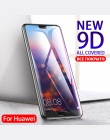 9D pełny klej osłona ekranu dla Huawei P20 szkło hartowane dla Huawei Mate 20 Lite 9 10 P10 pełna pokrywa folia ochronna
