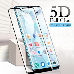 5D zakrzywione krawędzi szkła hartowanego dla Huawei P30 pro przypadku osłona ekranu dla Huawei P30 Lite światło P 30 p30pro fol