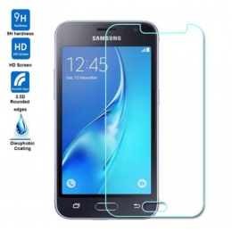 9 H 2.5D szkło hartowane dla Samsung Galaxy J1 (2016) J120F J1 (6) osłona ekranu dla Samsung J1 2016 folia ochronna Glas