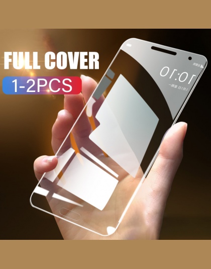 Moopok 2 sztuk 9 H pełna pokrywa szkło hartowane dla Samsung Galaxy A3 A5 A7 folia ochronna na ekran do Samsung a6 Plus A7 A8 20