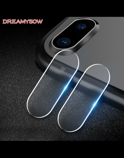 Dla Apple iPhone X XS XR XS max ipoda Touch6 akcesoria z powrotem do aparatu ochraniacz ekranu szkło hartowane Film dla iPhone 8