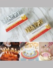 Różowe złoto srebro czerwony kartka urodzinowa tort urodzinowy Party Supplies Festival piękne świeczki urodzinowe do kuchni piec