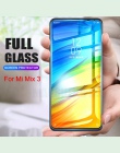 2 sztuk/partia pełne szkło hartowane dla xiaomi mi mi X 3 folia na wyświetlacz 9 H 2.5D Anti Blu-ray szkło hartowane dla xiaomi 