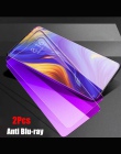 2 sztuk/partia pełne szkło hartowane dla xiaomi mi mi X 3 folia na wyświetlacz 9 H 2.5D Anti Blu-ray szkło hartowane dla xiaomi 