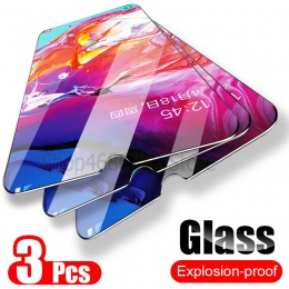 3 sztuk szkło hartowane dla Samsung Galaxy A50 A30 szkło hartowane dla Samsung Galaxy M20 M30 A20 A20E A40 a80 A70 A60 szkło