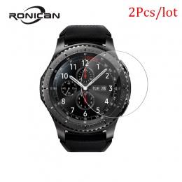 2 sztuk dla Samsung Gear S3 klasyczne hartowane szkło Ultra Cltra 9 H dla Samsung Gear S3 granicy Smartwatch Film ochraniacz ekr