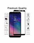 Pełna pokrywa szkło ochronne do Samsung Galaxy A6 2018 A600F szkło ochronne na ekran do Samsung A6 Plus A6 + 2018 hartowanego sz