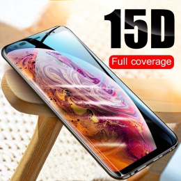 15D zakrzywiona krawędź szkło ochronne na Samsung Galaxy S9 S8 Plus S6 S7 krawędzi uwaga 8 9 hartowane ekran protector S9 S8 szk