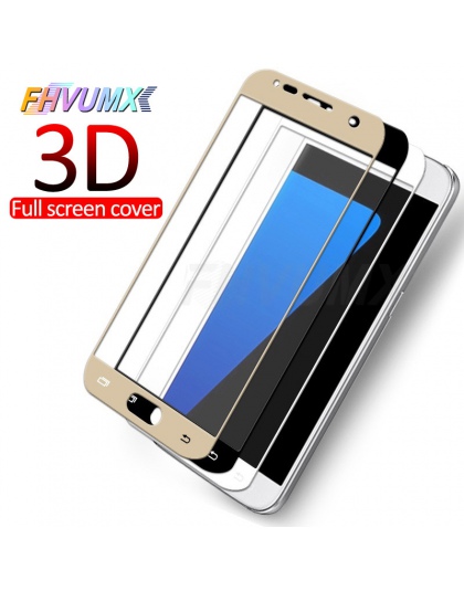 3D szkło ochronne na samsung S7 A3 A5 A7 2016 2017 szkło hartowane dla samsung J3 J5 J7 2016 2017 folia ochronna na ekran