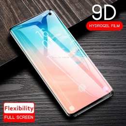 Pełne miękkie hydrożelowe Film do Samsung Galaxy S10 Plus S10e S 10 9D ochronne na ekran do Samsung S8 S9 uwaga 8 9 A10 A20 A30 