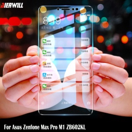 Szkło do Asus Zenfone Max Pro M1 ZB602KL pełna obudowa z hartowanego szkła folia ochronna na ekran do Asus Zenfone Max Pro M2 ZB