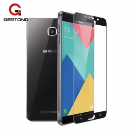 Pełna pokrywa szkło hartowane dla Samsung Galaxy A5 2016 J5 J3 J7 A3 2017 A7 A8 Plus 2018 uwaga 4 5 kolorowe folia ochronna na e