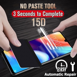 15D hydrożel Film pełna pokrywa dla Xiaomi Redmi uwaga 7 5 6 4 4X Pro S2 Screen Protector For Redmi uwaga 7 6 4 5 Plus 6A nie sz