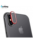 Ascromy kamera tylna metalowa osłona obiektywu pierścień dla iPhone XS Max XR X 8 7 6 6 S Plus kamera tylna protector straż pokr