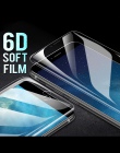 RHR 6D miękki ekran Protector dla iphone 6 6 S 7 8 Plus X 10 pełna pokrywa hydrożel Film na iphone XS XR 6 7 Film nie szkło