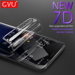 7D pełna pokrywa miękkie hydrożelowe Film do Samsung Galaxy S8 S9 S7 S6 krawędzi Plus osłona ekranu na samsung Note 8 9 nie szkł