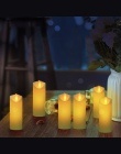 LED elektroniczny bezpłomieniowe huśtawka świeca świece światła na baterie na wesele urodziny festiwal romantyczny obiad wystrój