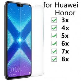 9 H szkło hartowane dla huawei Honor 8x 7x 6x 5x 4x 3x osłona ekranu dla huawei Honor 3 4 5 6 7 X szkło ochronne dla Honor8x