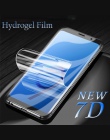 7D pełna pokrywa miękka folia hydrożelowa na Samsung Galaxy S8 S9 uwaga 8 9 ochronne na ekran do Samsung s7 S6 krawędzi Plus nie