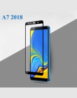 A7 2018 szkło ochronne do Samsung Galaxy A7 2018 A750 A50 A40 pełna pokrywa folia na wyświetlacz do Samsung A7 2018 hartowanego 