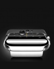 Pełne pokrycie szkło hartowane dla Apple watch 4D 3D zakrzywionej powierzchni folii 38mm 42mm Screen Protector dla Apple serii 1