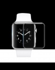 Pełne pokrycie szkło hartowane dla Apple watch 4D 3D zakrzywionej powierzchni folii 38mm 42mm Screen Protector dla Apple serii 1