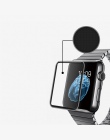 Pełne pokrycie szkło hartowane dla Apple watch 4D 3D zakrzywionej powierzchni folii 38mm 42mm Screen Protector dla Apple serii 1