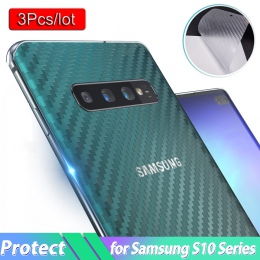 Z włókna węglowego dla Samsung Galaxy S10 Plus S10e A50 M20 S9 S8 Plus ochronna na ekran naklejki folia ochronna dla samsung S10