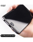 EQZ Nano wysokiej jakości szkło hartowane dla iphone 6 6s 7 7 plus 5S 4S 8 8 plus iphone 7 ochraniacz ekranu ze szkła hartowaneg