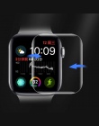 2 sztuk 9D pełna zakrzywione miękkie szkło hartowane dla Apple zegarek 38 40 42 44mm miękki ekran ochraniacz na, zegarek 4 szkło