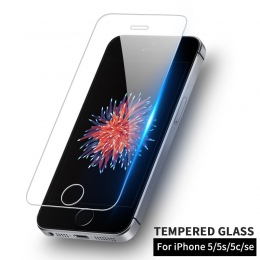 Kwiat szkło hartowane dla iPhone 5 5S se szkło dla iPhone 5S hartowane szkło ochronne film dla iPhone 5 5S 5c ochraniacz ekranu