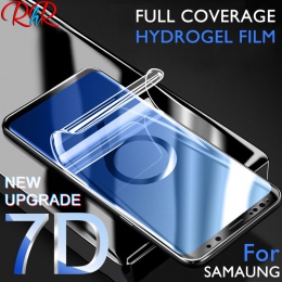 Pełna pokrywa miękkie hydrożelowe Film do Samsung Galaxy S8 S9 uwaga 8 9 7D ochronne na ekran do Samsung S9 S8 s7 S6 krawędzi Pl