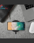 CinkeyPro bezprzewodowa ładowarka do ładowania Pad na iPhone 8 10 X dla Samsung S7 S8 5 V/1A Adapter ładowanie mobilne telefon Q