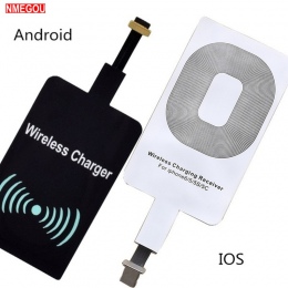 Bezprzewodowa ładowarka Qi odbiornik ładowania adapter do Samsunga uwaga 3 4 5 S4 S5 IPhone 7 6 6 S Plus SE 5S android micro USB
