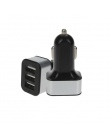 Ładowarka uniwersalna 12 V 3 Port USB ładowarka samochodowa Adapter dla iPhone/Samsung telefon komórkowy 18DEC19