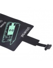 Ascromy Micro USB bezprzewodowego ładowania Qi odbiornik Adapter dla Xiaomi Redmi Note 6 Pro 6A Huawei P inteligentny Honor 8x m