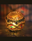 1 X ręcznie robione mozaikowy świecznik romantyczna kolacja przy świecach ślub świeczka urodzinowa lampa do dekoracji domu