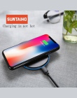 Suntaiho Qi bezprzewodowa ładowarka do xiaomi mi 9 mi 9 iPhone XS XR X 8 Plus szybkiego ładowania bezprzewodowego dla Samsung s8