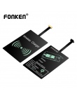 FONKEN USB bezprzewodowy odbiornik ładowania uniwersalny Micro USB typu C Qi bezprzewodowa ładowarka ładowania Pad moduł dla tel