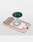 Dla Apple IPhone 5 5S 5C SE 6 6 S 7 Plus Qi odbiornik bezprzewodowy ładowarka Pad karty dla I telefon 5 6 S inteligentne ładowan