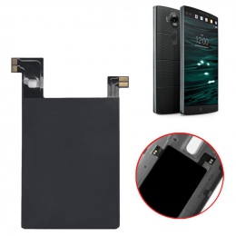 NewWireless ładowania otrzymaniu dla LG V10 ładowania bezprzewodowego naklejki odbiornik Qi z Nfc Ic chip dla LG V10 przebiśnieg