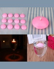 20 sztuk małe bezzapachowy pływające wody świece wystrój domu Wedding Party Dedals AU pływające świece dla domu Deco dekoracji