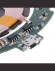 DIY 10 W 9 V/2A Micro USB szybka bezprzewodowa ładowarka qi moduł płytka obwodów drukowanych płytka drukowana moduł cewki okrągł