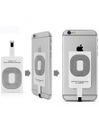 Nowy Qi bezprzewodowa ładowarka odbiornik cewki Pad dla iPhone 5 5S SE 6 6 S 6 SPlus 7 Plus bezprzewodowa adapter do ładowania m