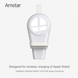 Amstar bezprzewodowa ładowarka dla Apple obserwować serii 1/2/3/4 USB magnetyczny ładowarka do Apple Watch 38mm i 42mm bezprzewo
